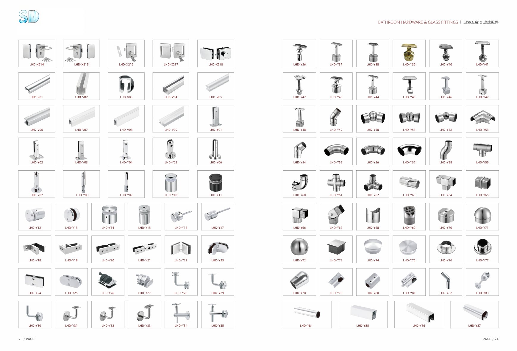 Support Posts product catalogue sheet